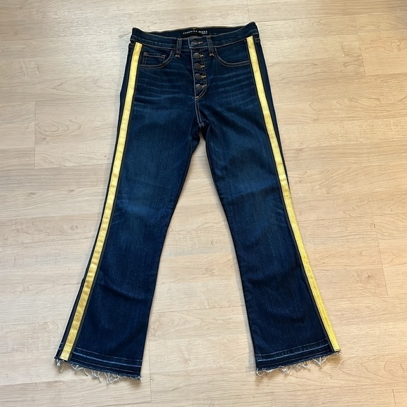 Veronica Beard Kick Out Boot Cut Jeans Dark Wash Women’s 26 - Picture 5 of 13